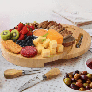 Užkandžių padėklas su įrankiais