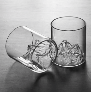 Viskio taurės „Kalnai“ (2 vnt., 175 ml)