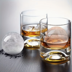 Ledo kamuolių šaldymo forma, 4 vnt.