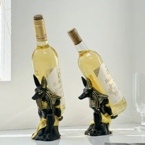 Skulptūra / butelio laikiklis – „Anubis”