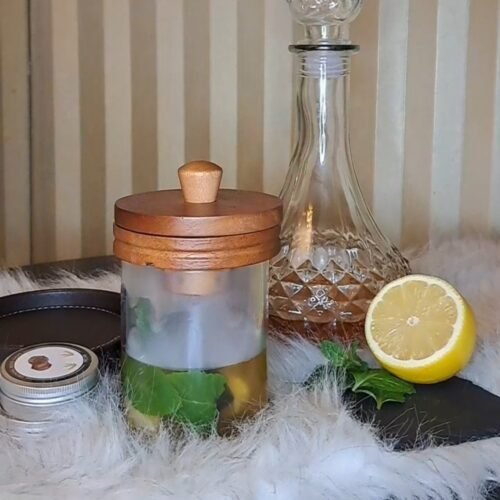 Honey Smoke Smash – kokteilis su mėtos ir medaus natomis