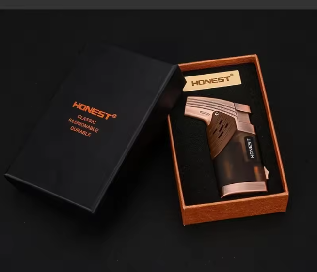 Honest degtuvas, medžio apdailos, su cigaro gręžtuvu