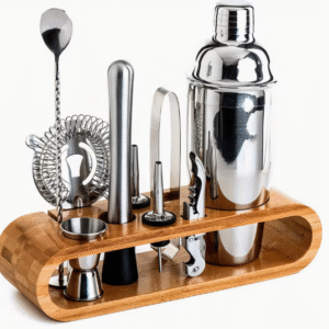 Kokteilių ruošimo rinkinys su stovu